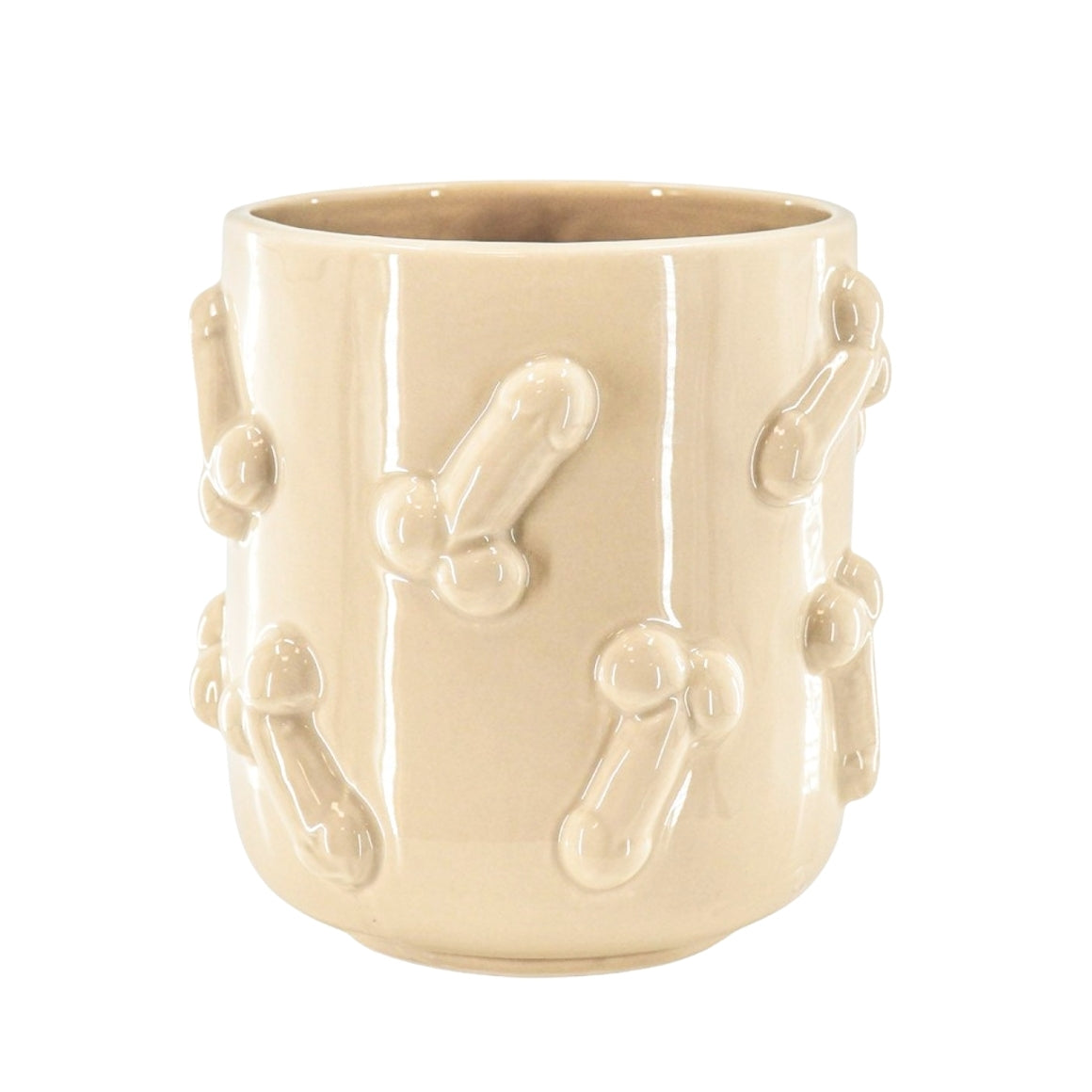 Housevitamin Flower Pot Dick Beige 17.5 Cm