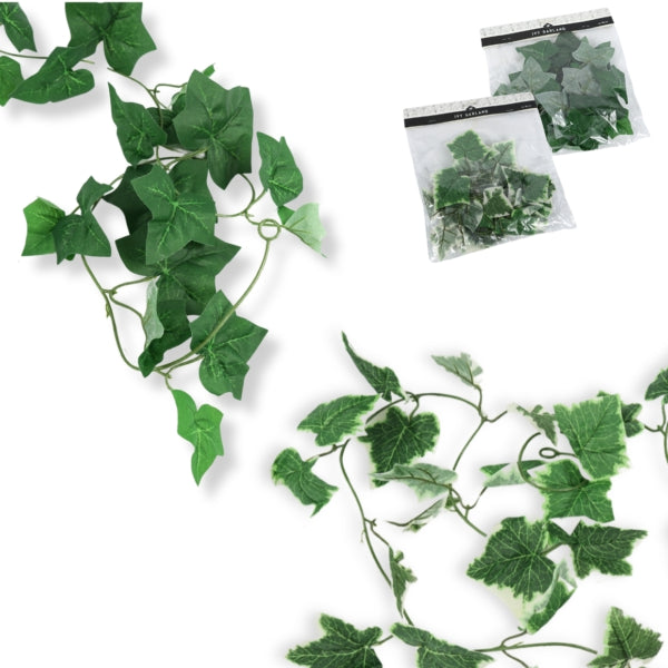 Artificial Ivy Plant Garland 180 Cm 2 Assorted