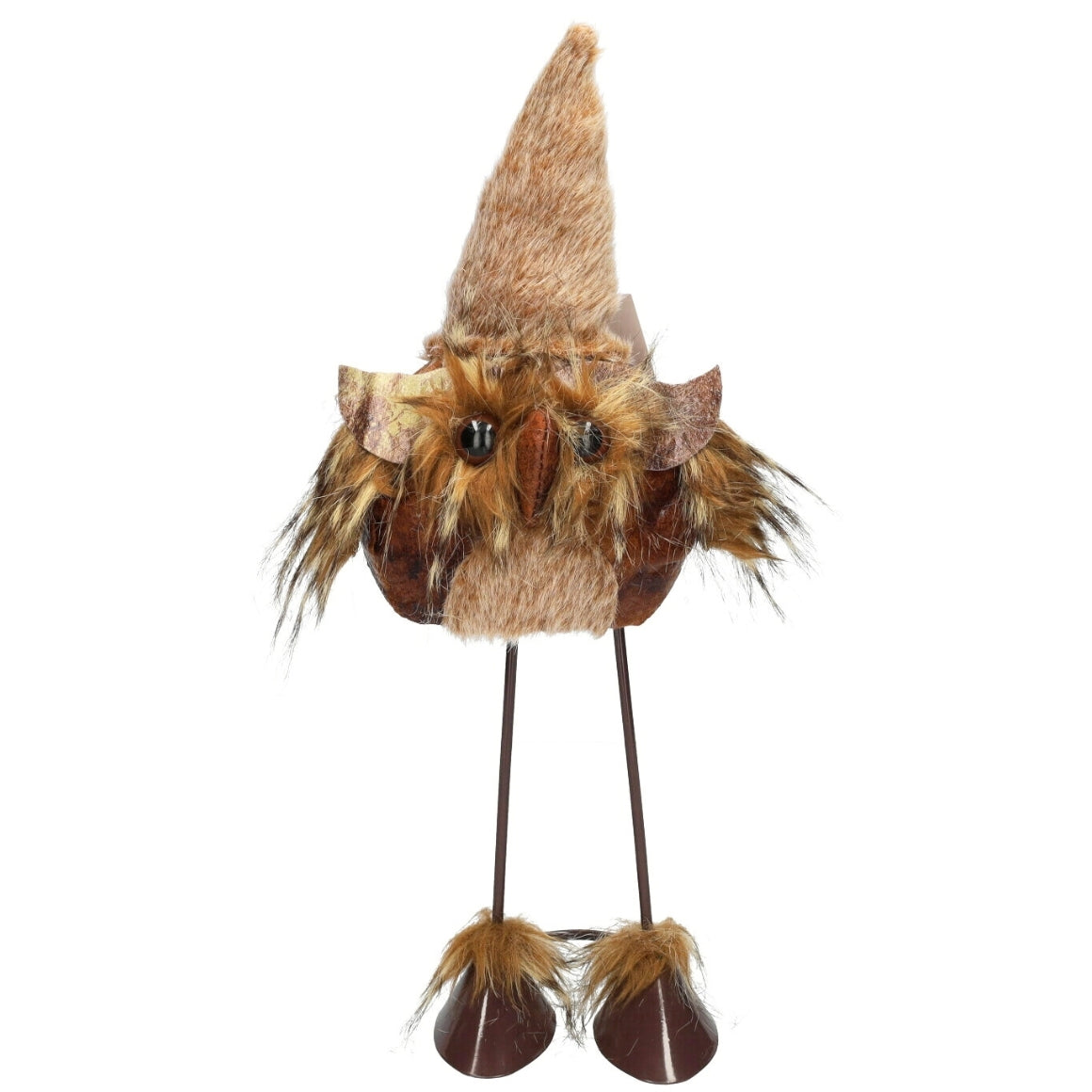 Owl Figure Hedwig Brown 35 Cm