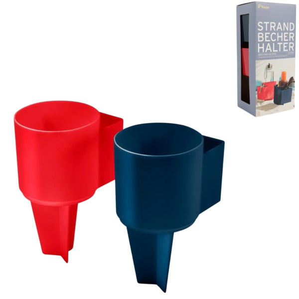 (r) Tchibo Beach Portavasos 18 Cm Juego De 2 Ve24