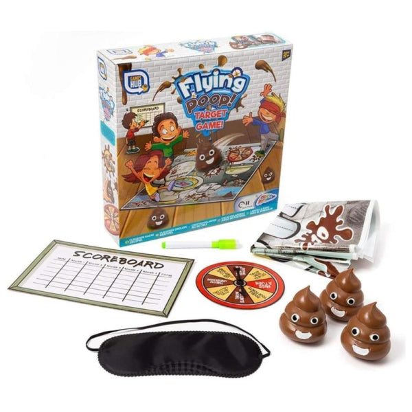 Grafix Board Game Flying Poop Target Game 27 Cm