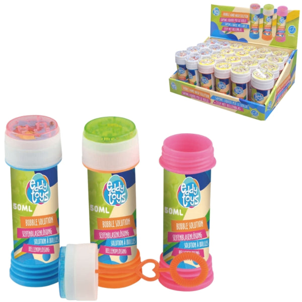 Bubble Blower With Game 50 Ml 3 Assorted Display 24 Pieces