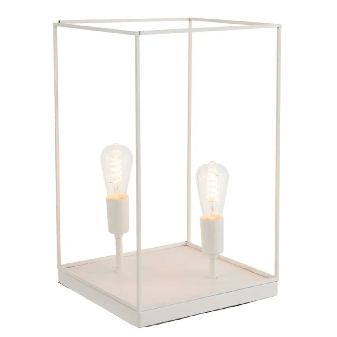 J-line Table Lamp Frame Eu Plug White 51 Cm