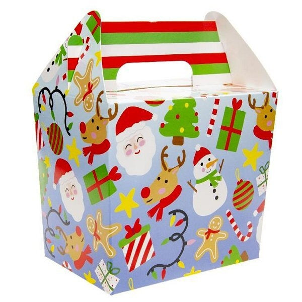 Christmas Treat Box Cardboard 14 Cm