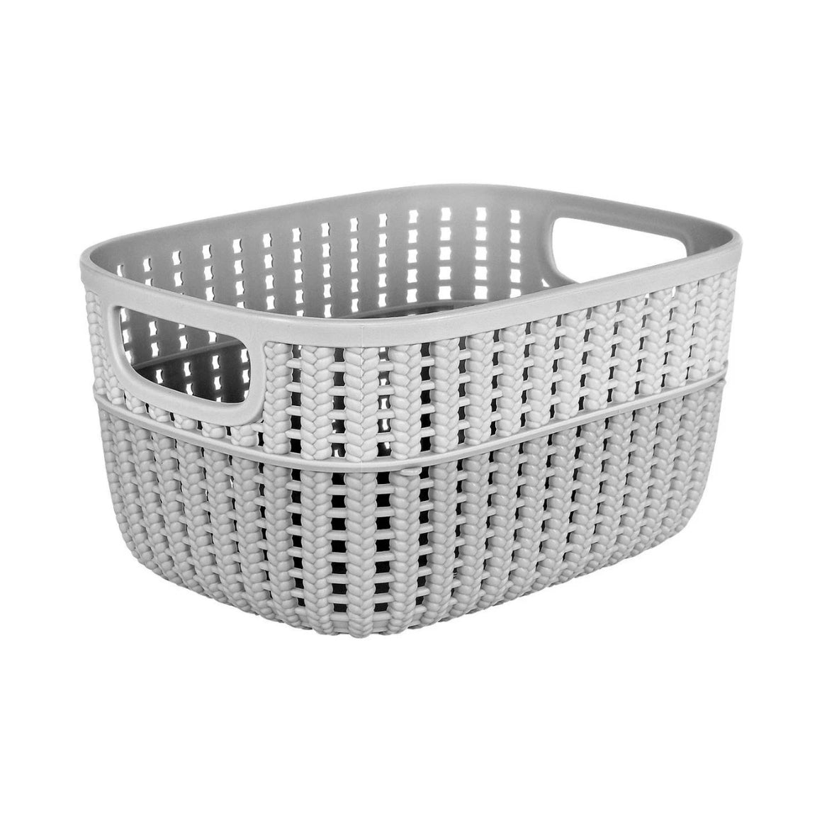 Keeper Laundry Basket Grey 23.5 Cm 3.5 L