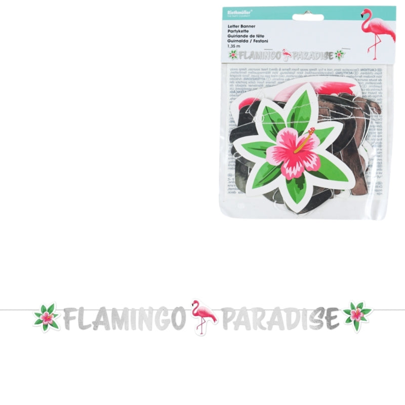 Partykette Flamingo Paradise Paper 135 X 15 Cm