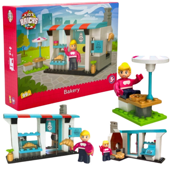 Kids Bricks Bakkerij Bouwstenen 99-delig