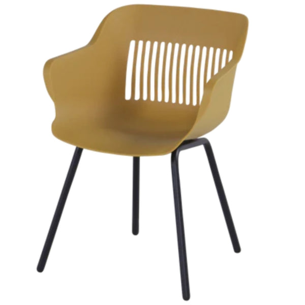 Hartman Garden Chair Jill Rondo Black/yellow 78 Cm