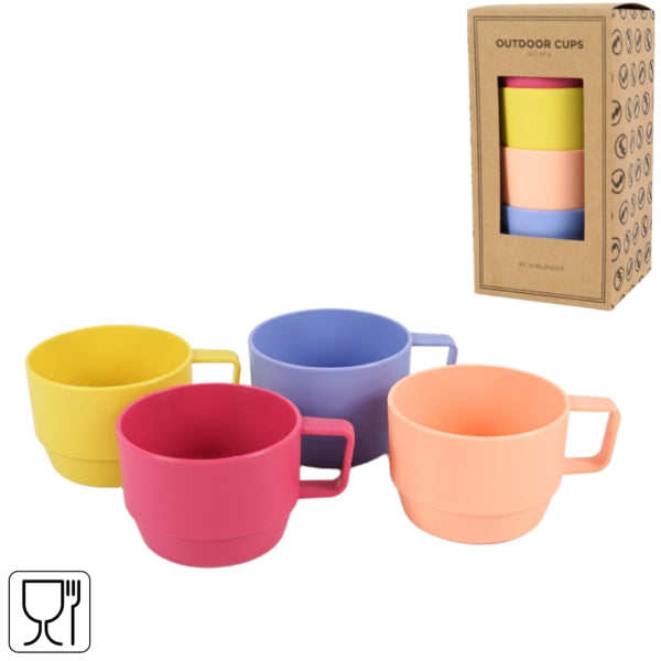 Norlander Cups 300 Ml Set Of 4