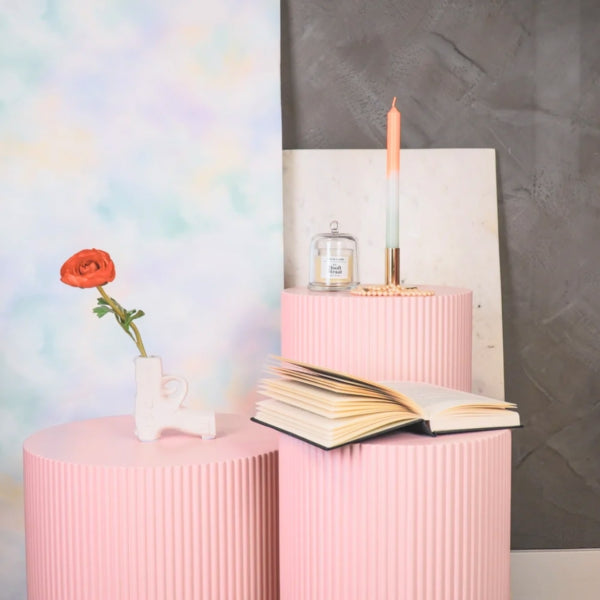 Housevitamin Vase Matte Beige 12 Cm