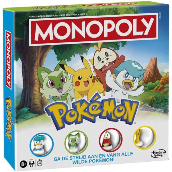Hasbro Monopoly Настолна игра Pokemon
