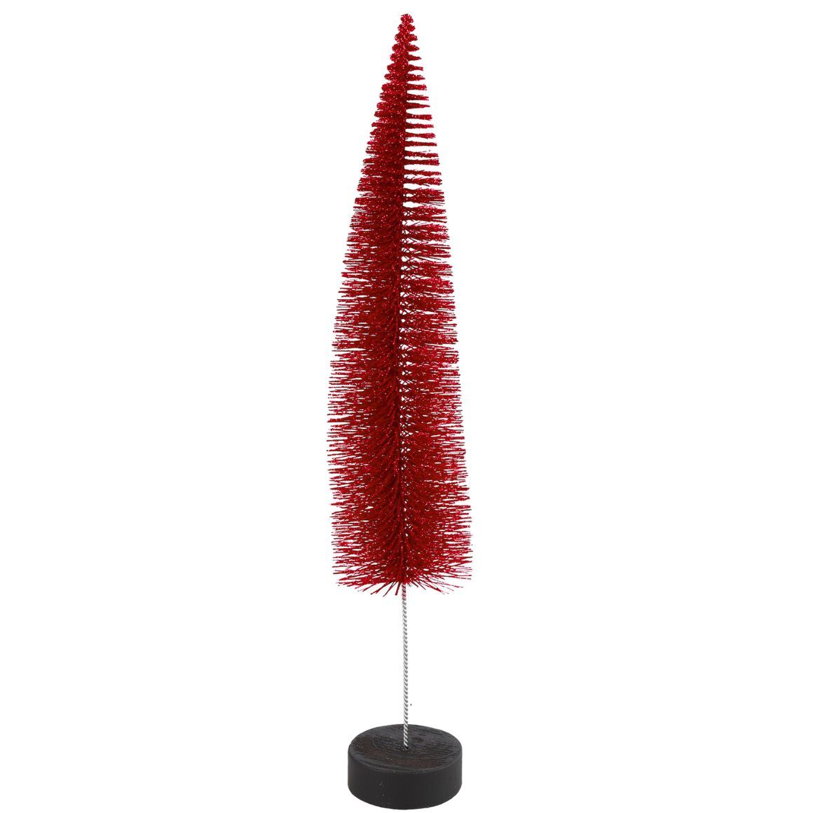 Countryfield Christmas Tree On Stand Glitter Red 40 Cm