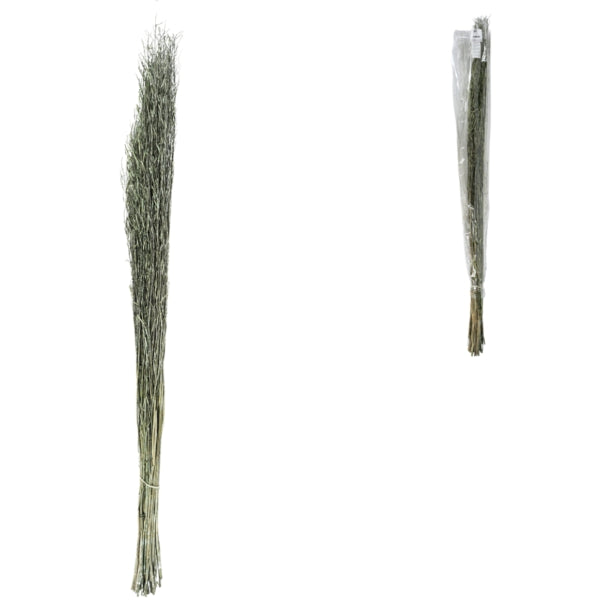 Bundle Of Dried Green Saras Grass 110 Cm