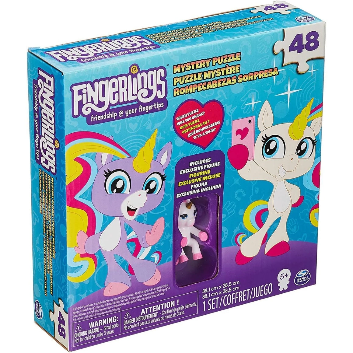 Fingerlings Eenhoornpuzzel 38 x 28 cm
