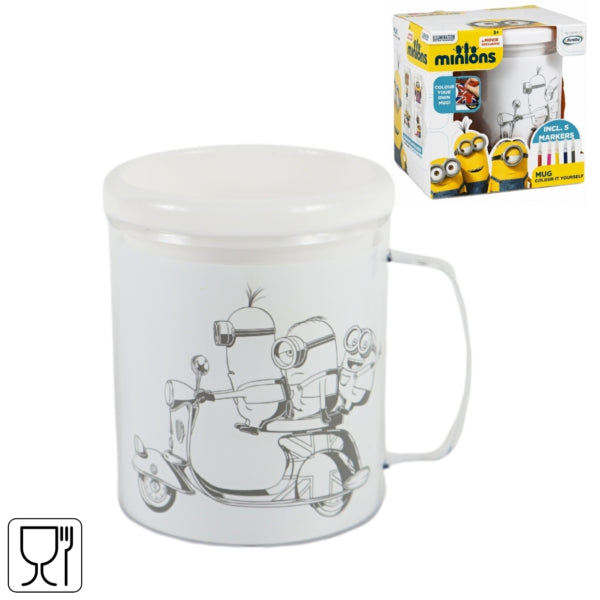 Color Your Own Minions Cup 250 Ml