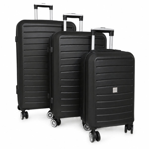 Sunset Black Luggage Set 95/56/27 L Set Of 3