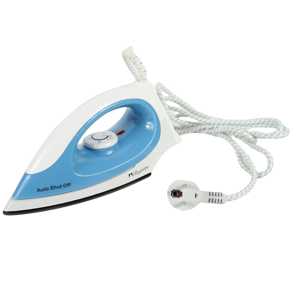 Registry Iron Eu Plug Blue/white 1000 Watts