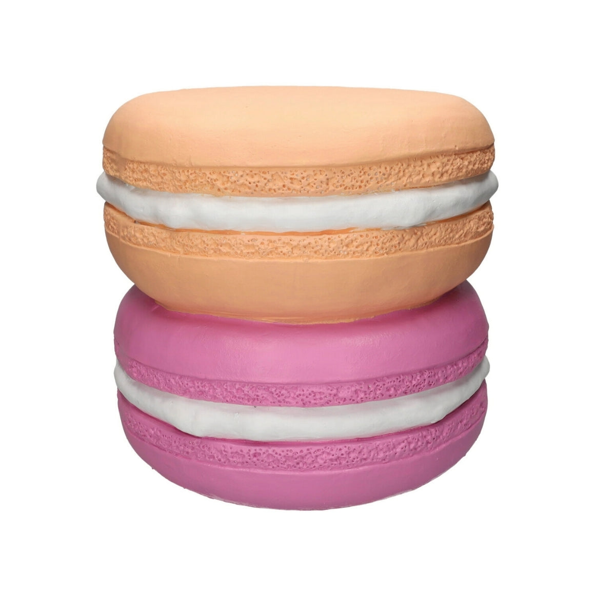 Macaron Side Table Peach/lavender 33.5 Cm