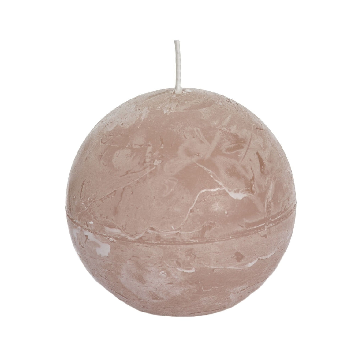 (r) Spaas Ball Candle Beige 8 Cm