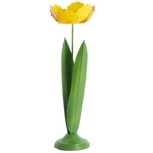 Light & Living Tealight Holder Alfori Green Yellow 41 Cm