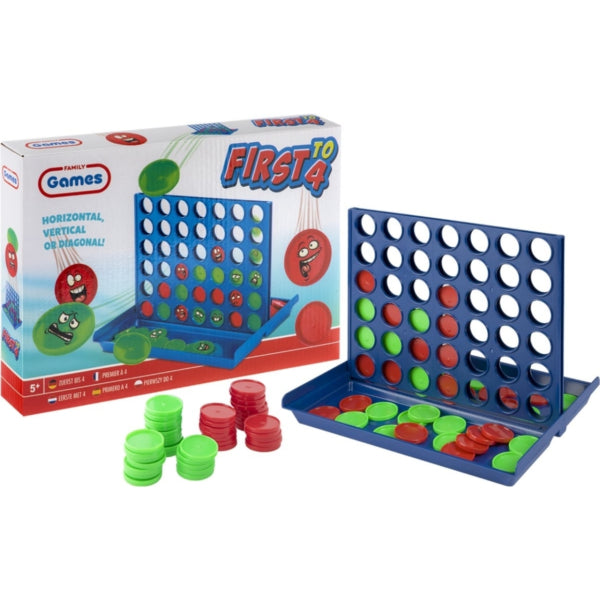 Jogos em família conectam quatro