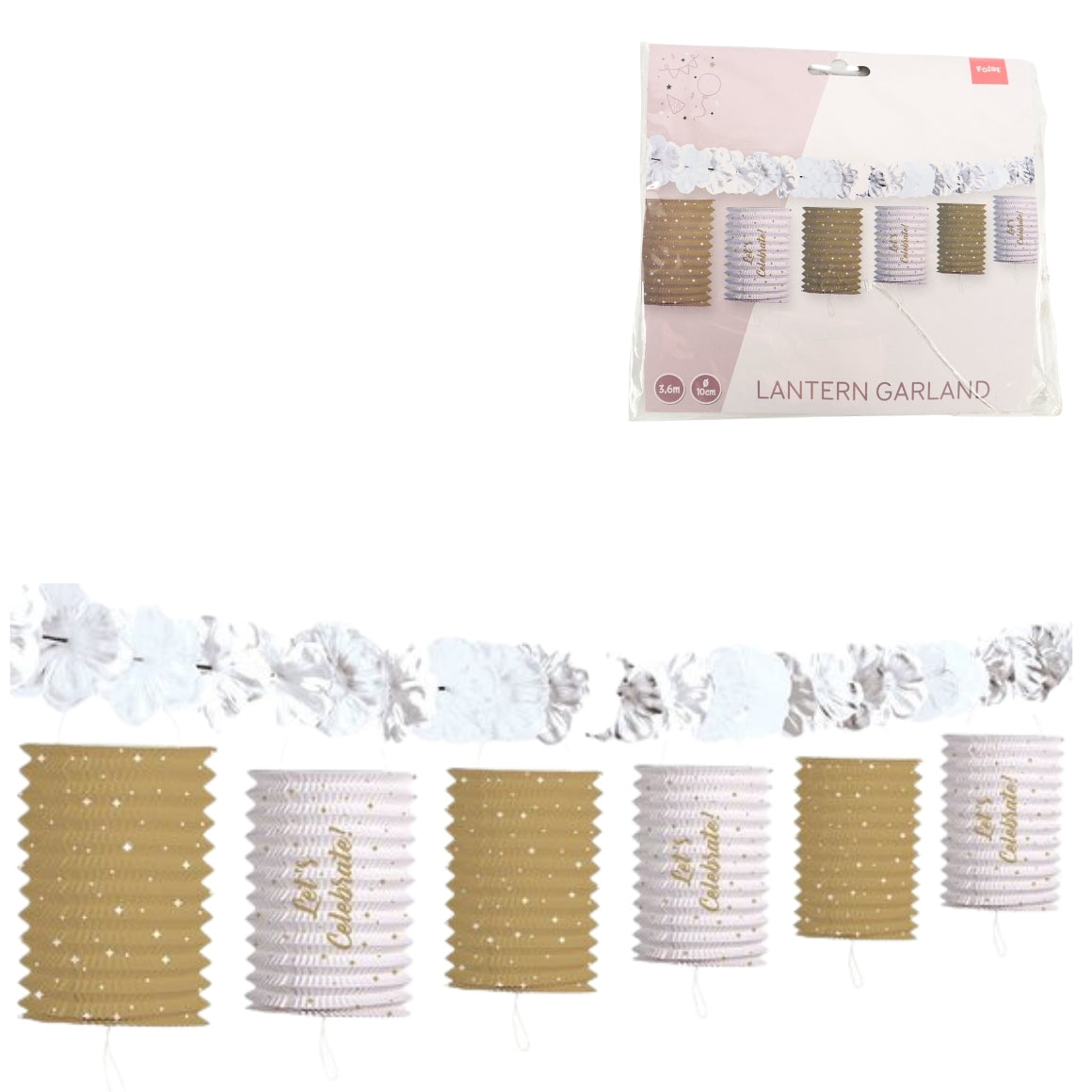 Folat Lantern Garland 360 Cm