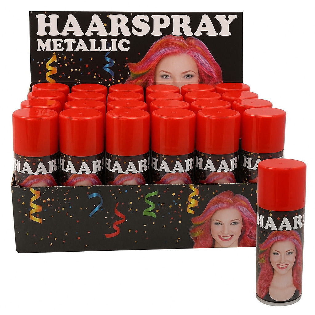 Hair Dye Spray Red Party Carnival Large Spray Can 250 Ml