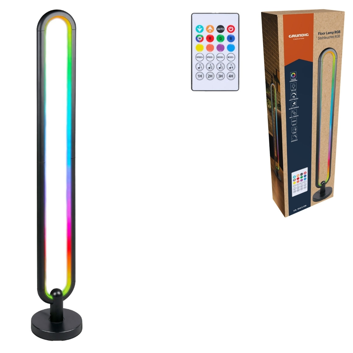 Grundig Floor Lamp Led 104 Cm