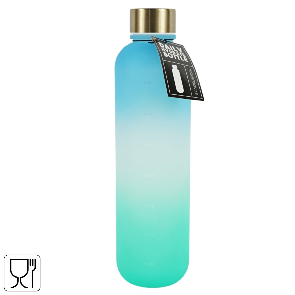 Norlander Water Bottle Blue/green 1l