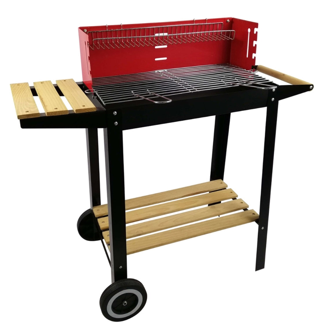 Alpina Charcoal Bbq On Wheels 85 Cm