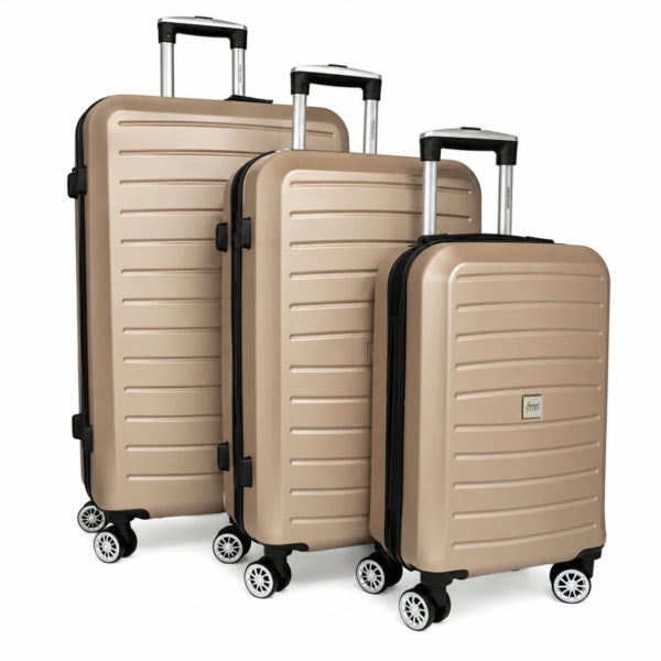 Sunset Suitcase Set Champagne-colored 95/56/27 L Set Of 3