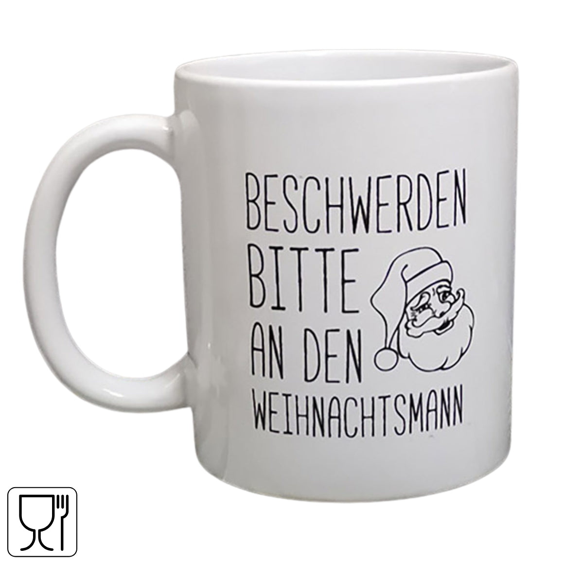 Christmas Mann Mug White 350ml