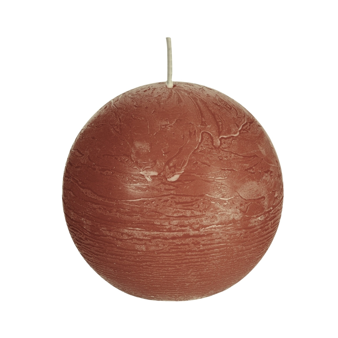 (r) Spaas Ball Candle Cinnamon Brown 8 Cm