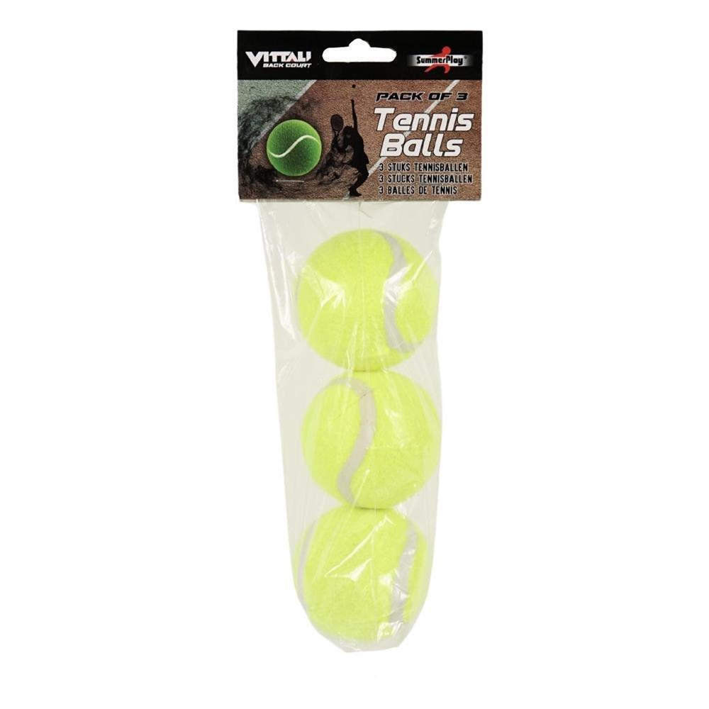 Summerplay Tennis Balls Yellow 6.3 Cm Set Of 3