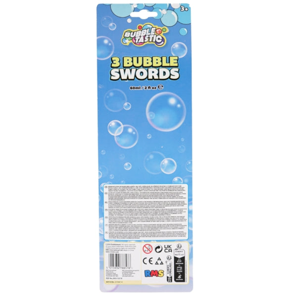 Bubble Blowing Sword 25 Cm 3 Pieces