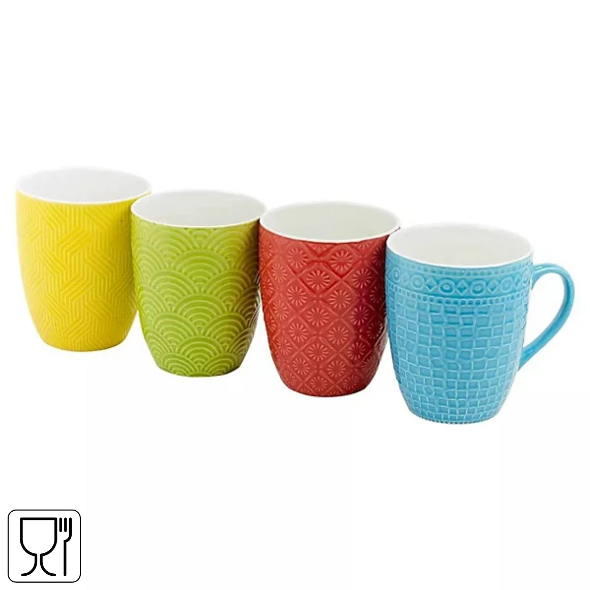 Excellent Housware Mug 380 Ml Set Of 4