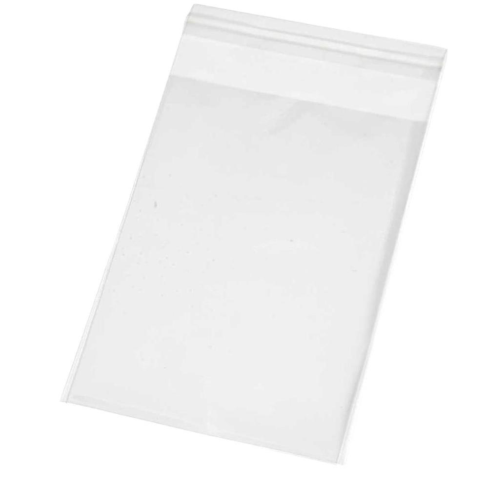 Transparente Beutel 5000 Stück mit Klebestreifen 15 cm