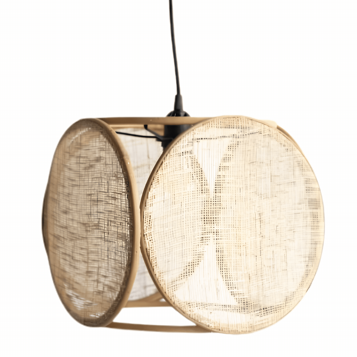Kidsdepot Pendant Lamp Fem Natural 30 Cm