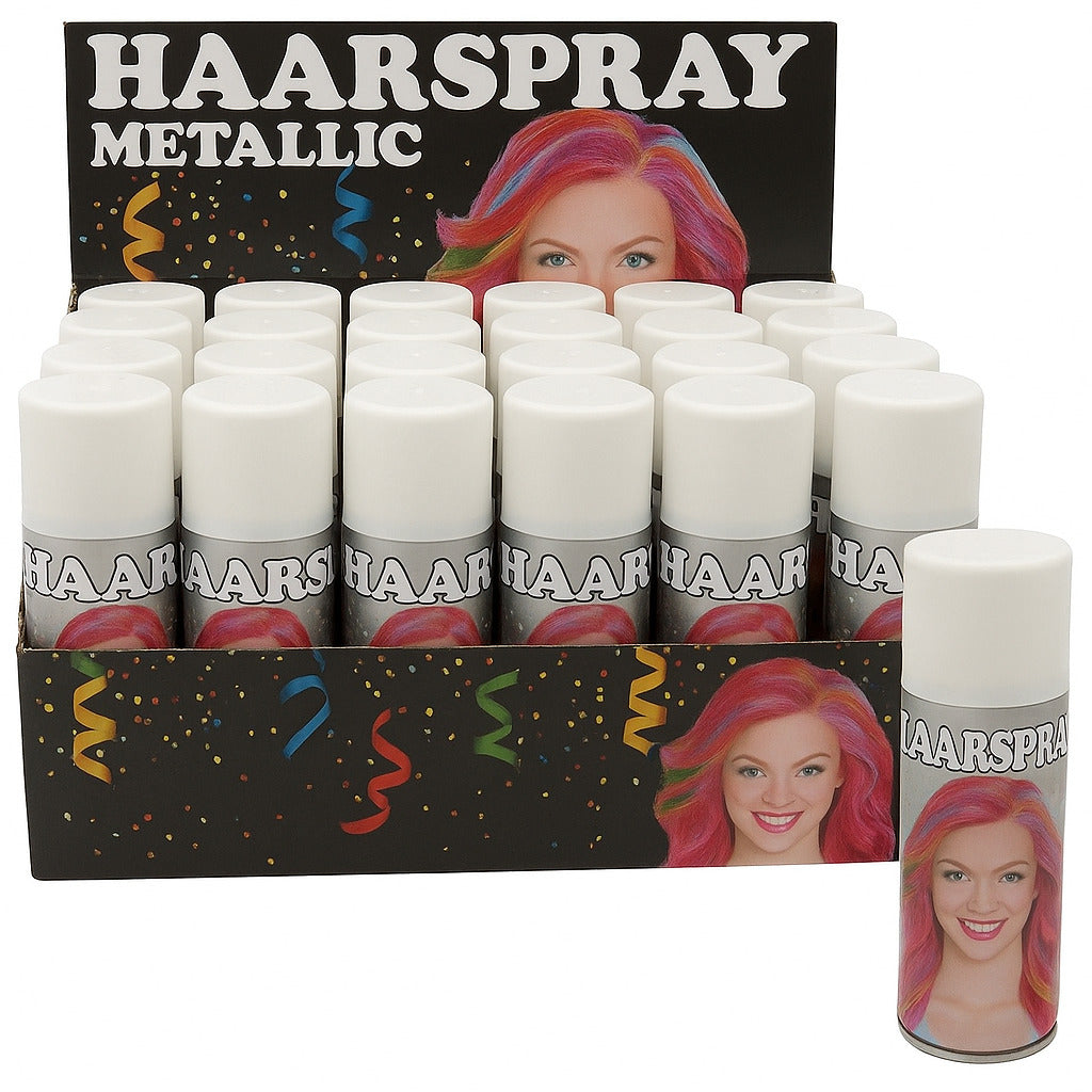 Hair Dye Spray White Party Carnival Spray Can 250 Ml