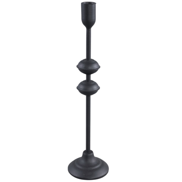 Ptmd Candlestick Ciba Black 37 Cm