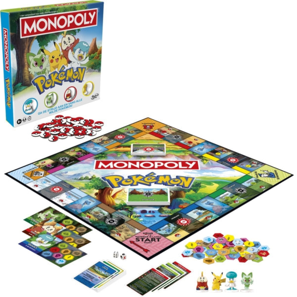 Hasbro Monopólio Jogo de Tabuleiro Pokémon