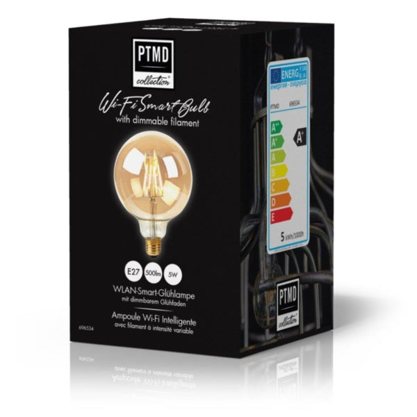 Ptmd Led Smart Wi-fi Lamp Round E27 5w