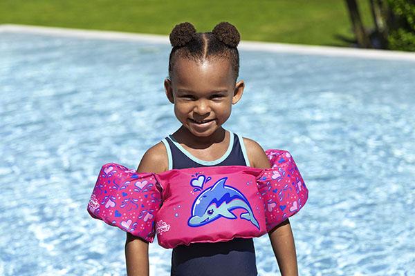 Bestway Puddle Jumper Delfino | Rosa | 15-30 Kg