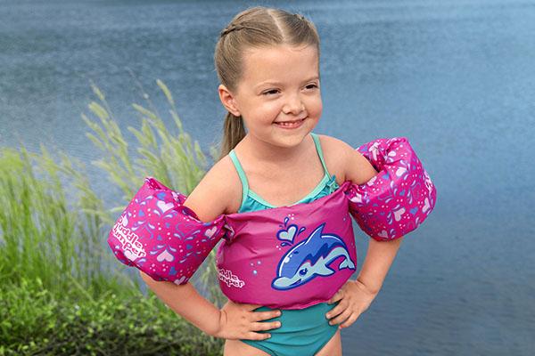 Bestway Puddle Jumper Delfino | Rosa | 15-30 Kg