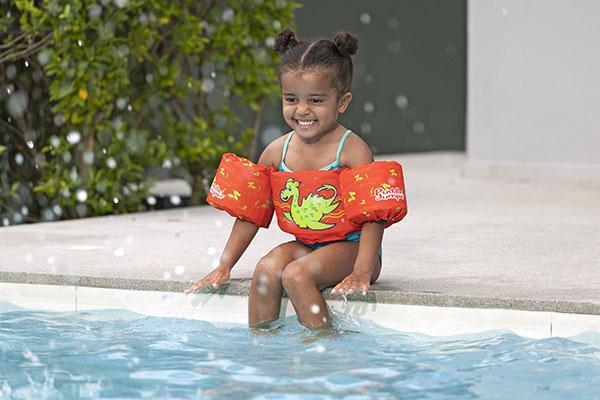 Bestway Puddle Jumper Sea Monster | Orange | 15-30kg