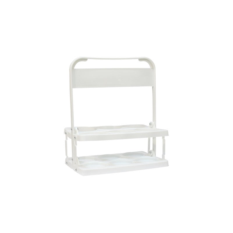 Portabottiglie in PVC Basic 6uds Per 6 Bottiglie Da 750 Ml Blu