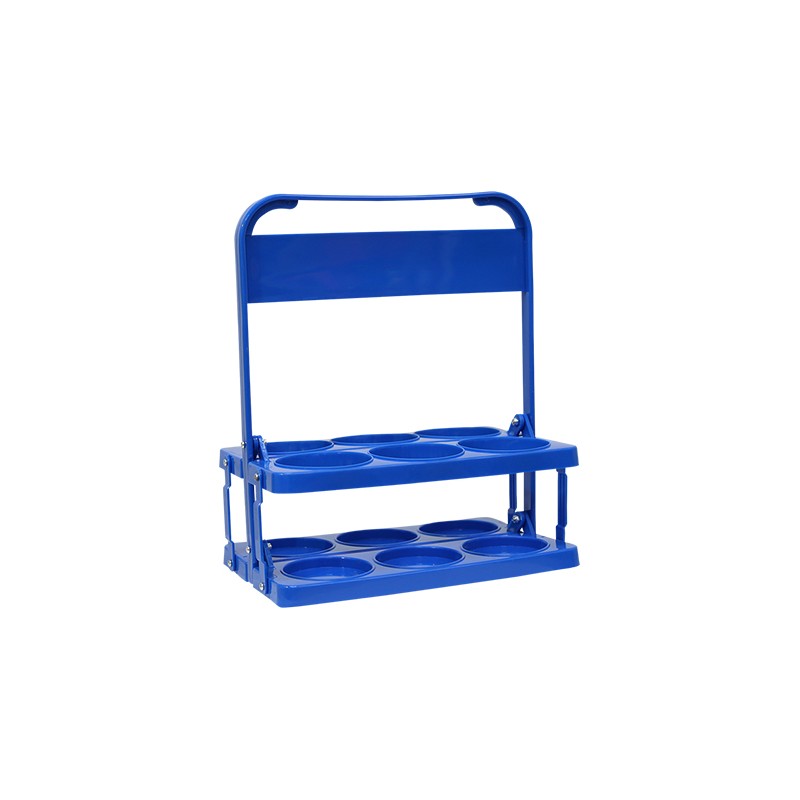 Portabotellas Pvc Basic 6uds Para 6 Botellas 750 Ml Amarillo