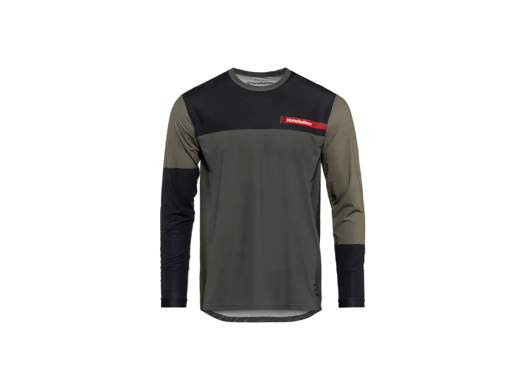 Horsefeathers Quantum Ls Bike Jersey (chimera/walnut)