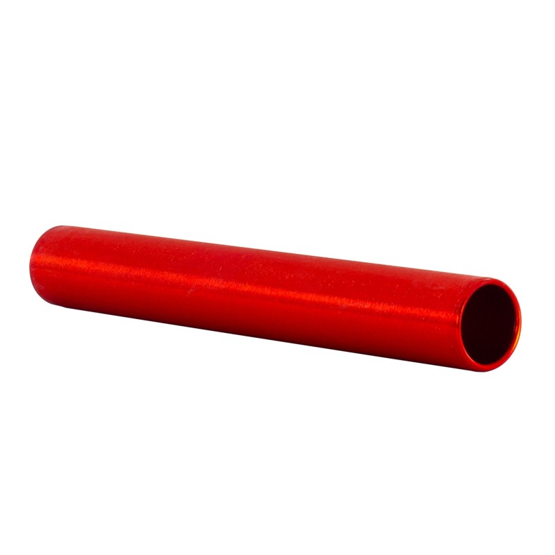 Staffelstab Aluminium Anti-Rutsch Rot