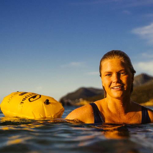 Restube Pro Schwimmboje | Gelb